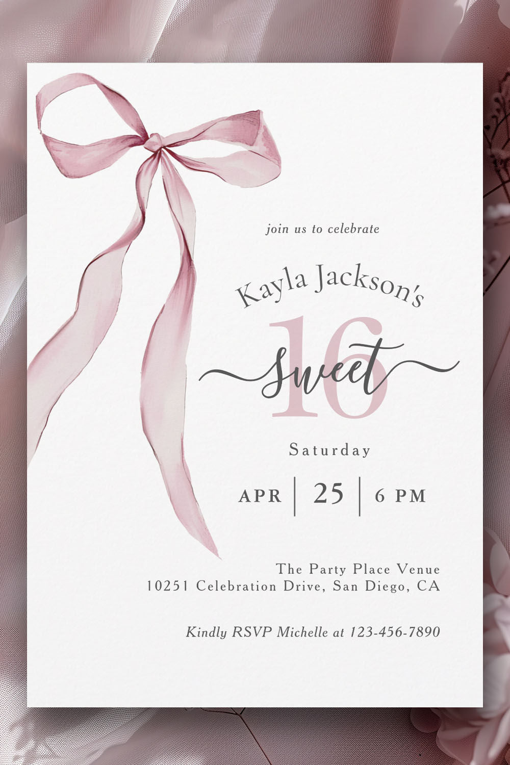 Party Invitation Card